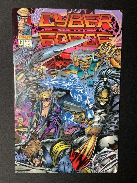 Cyberforce, Vol 1 Issue #2 Direct Edition. 1993 (VG-G)