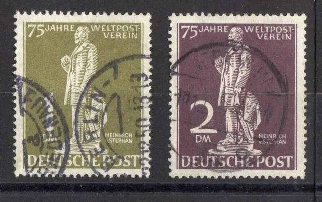 ALLEMAGNE BERLIN SERIE DE 2 TIMBRES OBLITERES N°26/27 Cote: 225,00 €