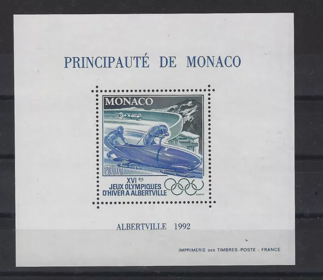 Monaco Nummer 2052 als Block postfrisch, Sonderausgabe, selten angeboten