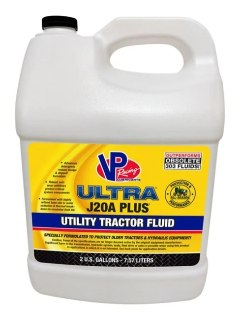 VP Racing Lubricants VP2040109 Ultra J20A Plus Utilitaire Tracteur Fluide, 2 GAL