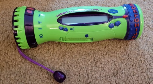 LEAPFROG TURBO TWIST Spelling Educational Game Working Tested