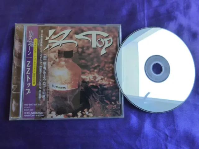 ZZ Top  Rhythmeen CD Japon avec OBI et 1 titre bonus Livrets