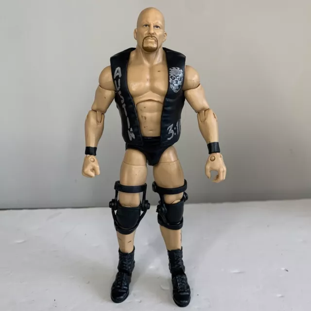 Wwe Stone Cold Steve Austin Figure-Elite Defining Moments Series-Mattel ...