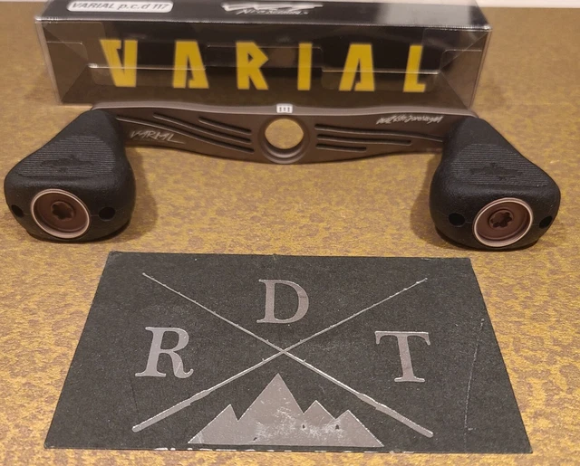 DRT × WCZ VARIAL 110 Matte Brown DRT x WCZ Varial Handles – The Hook Up Tackle