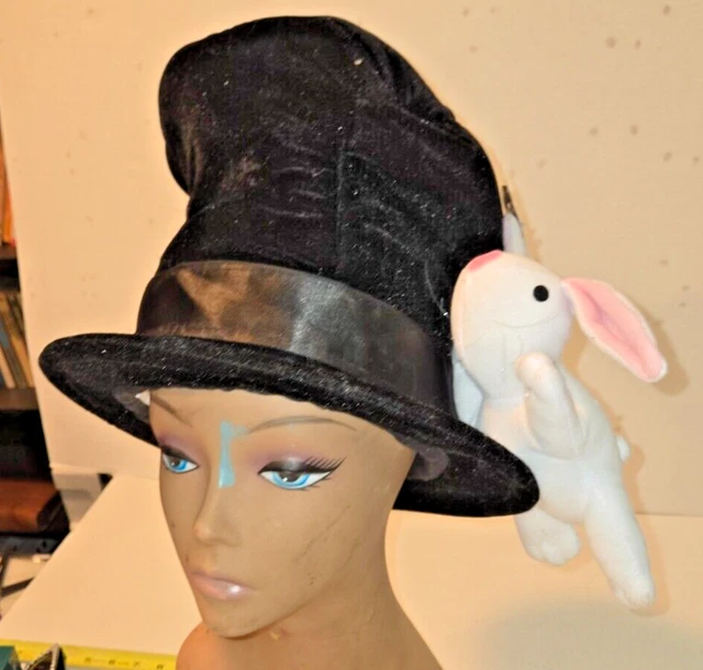 Top Hat White Rabbit ALICE IN WONDERLAND White Rabbit Style Top Hat MadHatter Mad Hatter ...