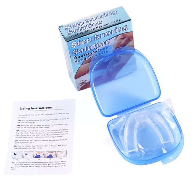 Moldable  Guard with Storage  -snoring Device Nighttime  D5S0