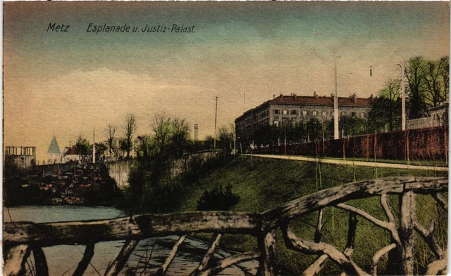 CPA AK METZ - Esplanade and Justice Palace (255289)