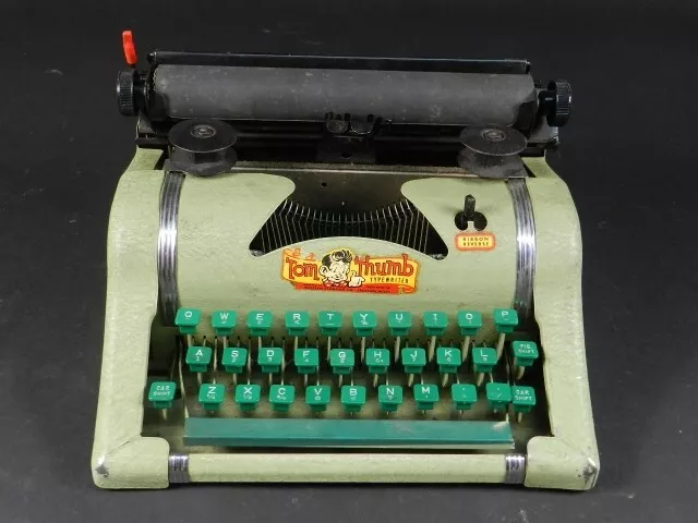 Máquina De Escribir De Juguete Tom Thumb Año 1955 Typewriter Schreibmaschine