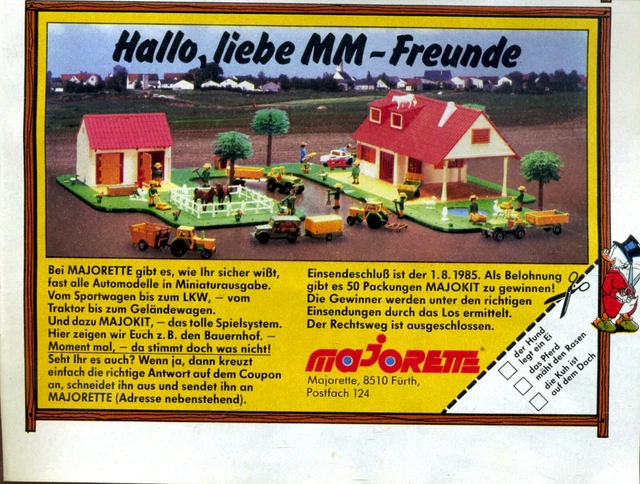 Coffret Majorette Majokit La Ferme 7404 - Camion Scania 1:60 - Occasion