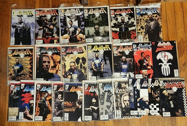 The Punisher Marvel Knights 2000  2001 lot of 25 issues