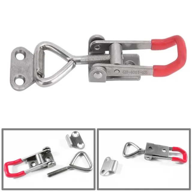 Comfortable Toggle Clamp Quick Clamp GH-4001-SS Stainless Steel Adjustable