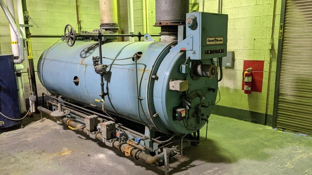 Cleaver Brooks CB-700-100-15 Packaged Steam Boiler, NG, 15 PSI, 100 HP Cleaver Brooks CB-700-100-15 Packaged Steam Boiler, NG, 15 PSI, 100 HP