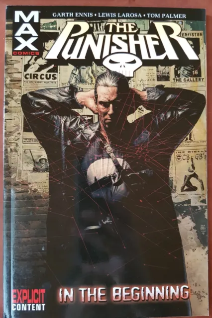 The Punisher max vol. 1 In The Beginning Marvel Comic Garth Ennis