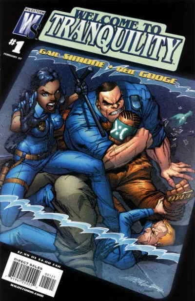 Welcome to Tranquility #1A VF/NM; WildStorm | 1:10 variant by J. Scott Campbell