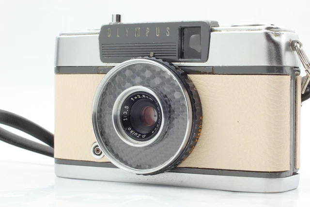 Tested Near MINT Off-White] Olympus PEN-EE Half Frame D.Zuiko 28mm f3.5 JAPAN