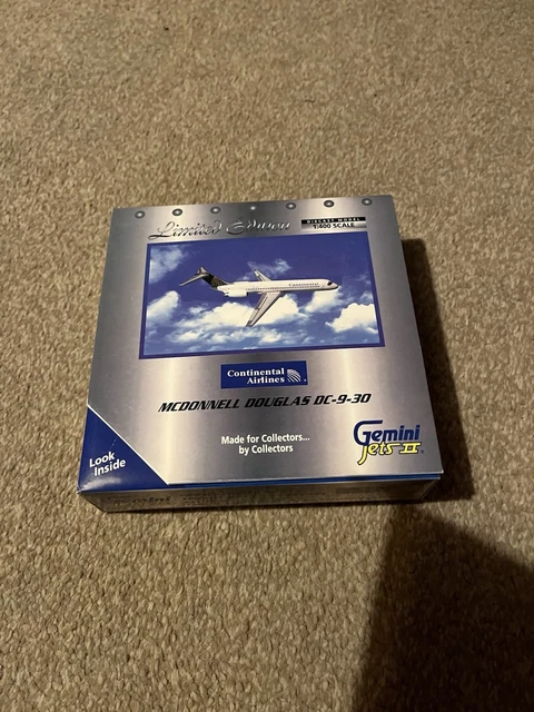 GEMINI JETS 1:400 Continental Airlines Mcdonnell Douglas Dc9-30 £16.32 ...
