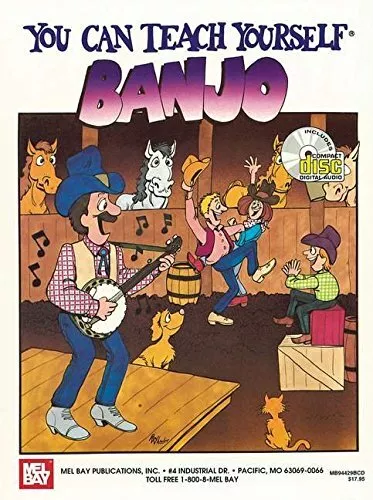 You Can Teach Yourself Banjo (Mbgu) by Davis, Janet Book The Cheap Fast Free