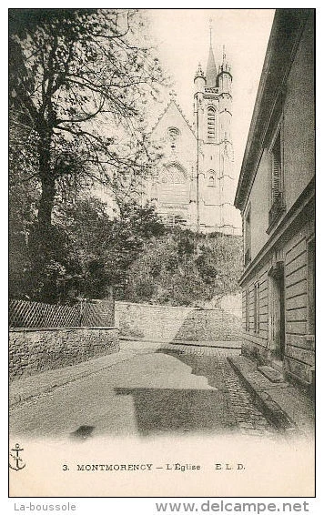 95 MONTMORENCY - l'eglise. -