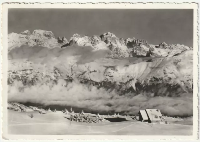 Monte Bondone D'inverno - Trento - La Capanna Vason - Viagg. 1956 -54327-