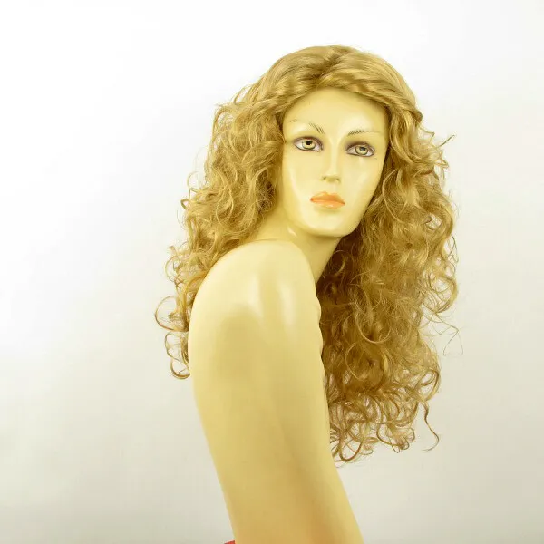 Parrucca donna lunga ricci biondo dorato :MEREDITH 24B