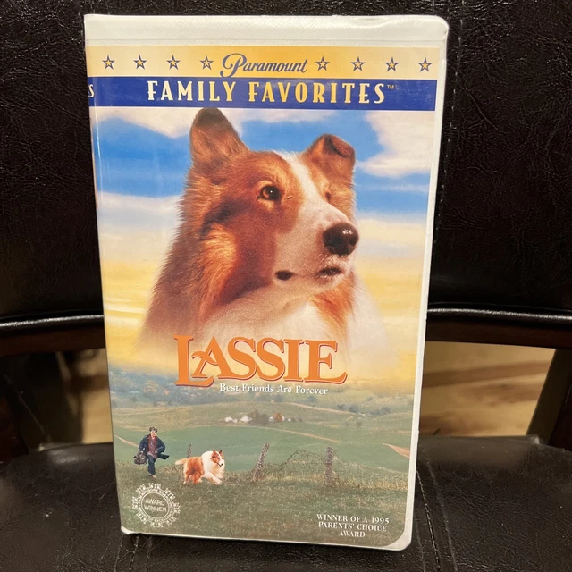 VINTAGE 1994 LASSIE Best Friends Are Forever Paramount VHS Rare 8.99