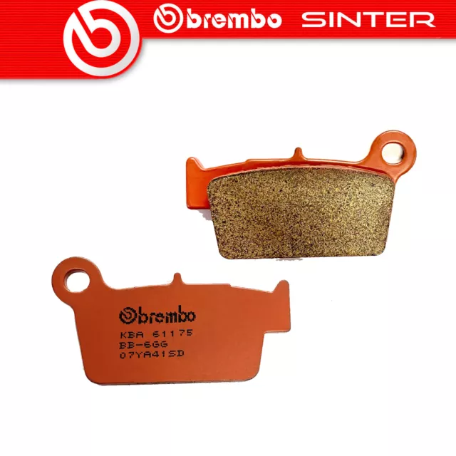 Pastiglie Freno Brembo Sinter Posteriori BETA RR 125 4T Motard LC 125 2011>2012