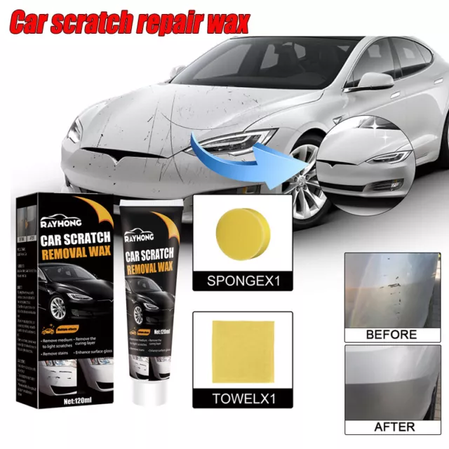 Car Scratch Repair Paste  Free Remover Paste Professional Scratch Silicone