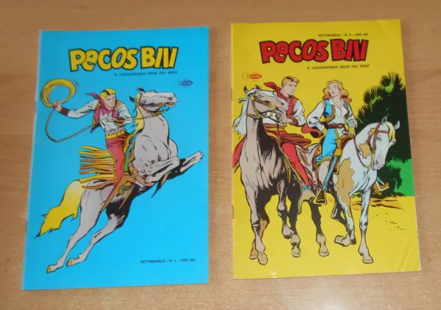 Ed. Epierre  Serie  Pecos Bill  N°  1/22  Cpl  1978  Originale  !!!!!