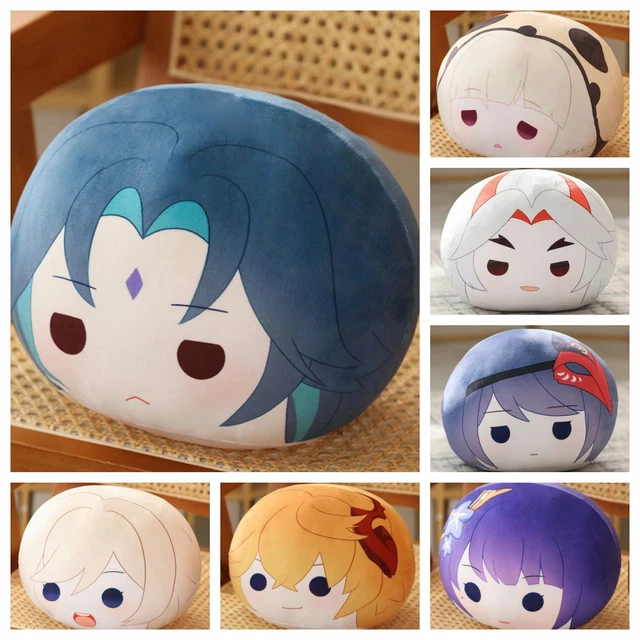NEW GENSHIN IMPACT Plush Toy Pillow Stuffed Zhongli Hutao Venti Xiao
