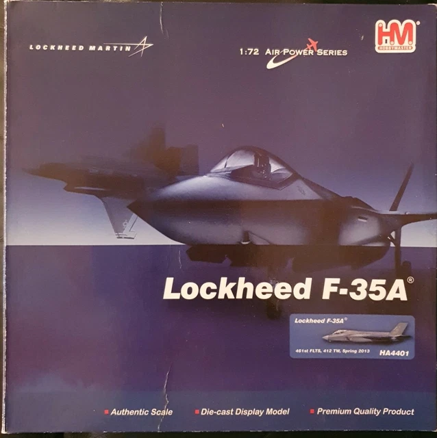 Lockheed 412 HOBBY MASTER AIR Power Serie Lockheed F-35A 461st FLTs 412 TW Spring ...