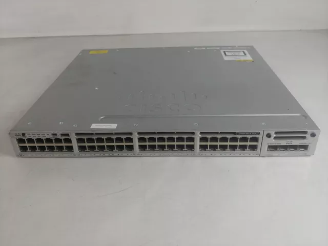 Cisco Catalyst 3850 WS-C3850-48U-L 48-Port Gigabit Managed UPoE Ethernet Switch