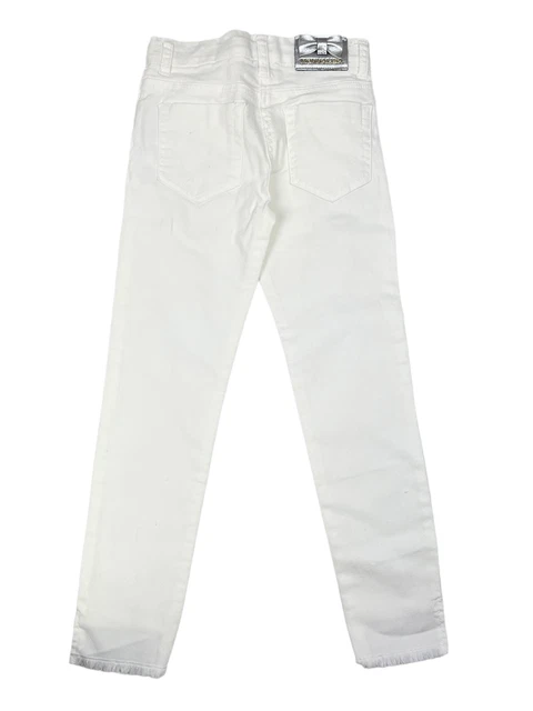 Set top jeans Monnalisa RRP £279 Jungle ETÀ 6 anni adolescenti bambine C411 7