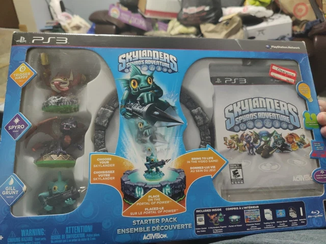 Skylanders Spyro's Adventure (Sony PlayStation 3, 2011) - Starter pack