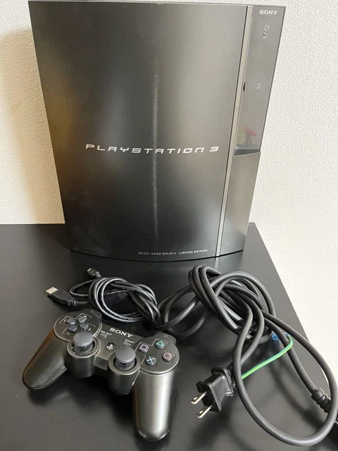 Sony PlayStation 3 PS3 Metal Gear Solid 4 HAGANE Limited Edition Console System