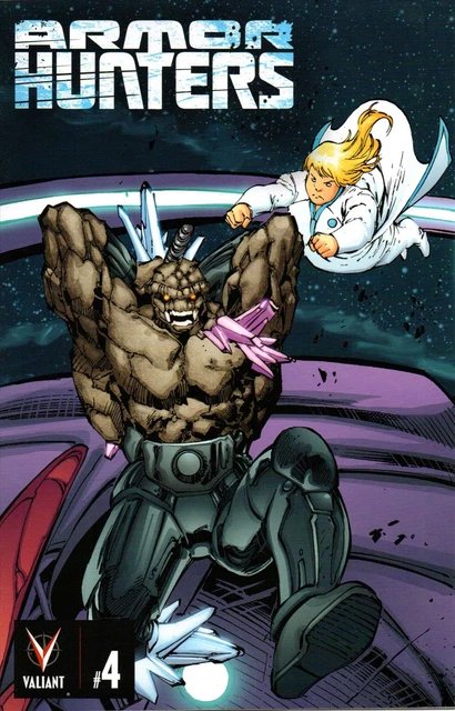 Armor Hunters #4E VF/NM; Valiant | we combine shipping