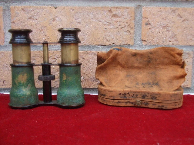 Paire De Jumelles De Théâtre Anciennes – Avec Sacoche – Fonctionnelles