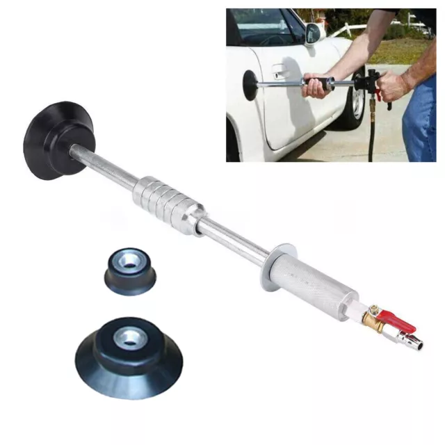 Auto Car Body Repair Suction Cup Slide Tool Hammer Kit Air Pneumatic Dent Puller