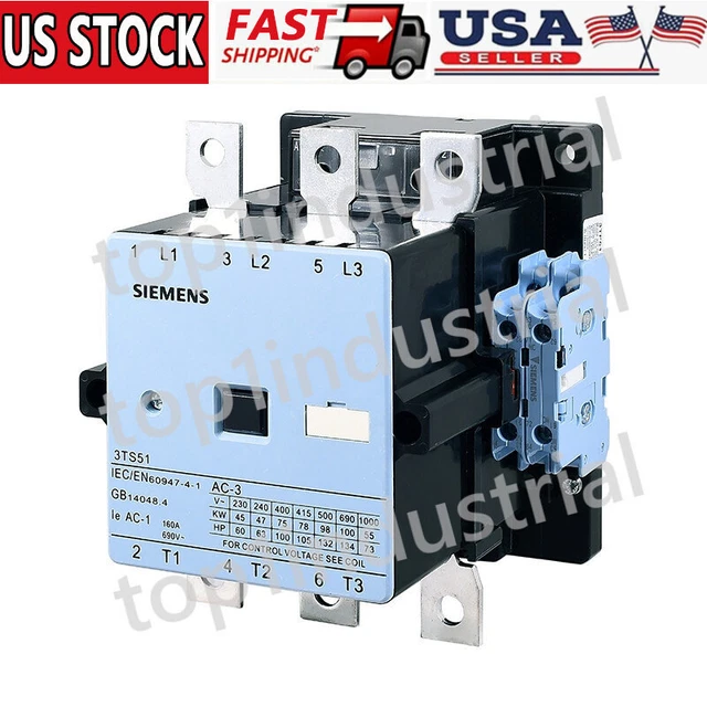 New Siemens 3TS35110XM0contactor new sealed box 3TS3511-0XM0 contactor