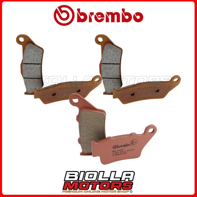 TRW MCB611SRT Sinter Road & Track Kit pastiglie freno per Yamaha Motorcycles MT-07 2014 - Assale Anteriore e Altre Moto