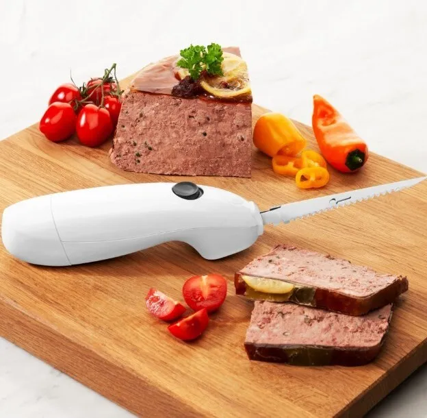 ELEKTROMESSER 3PAGEN Elektrisches Küchenmesser Fleischmesser Elektro Messer