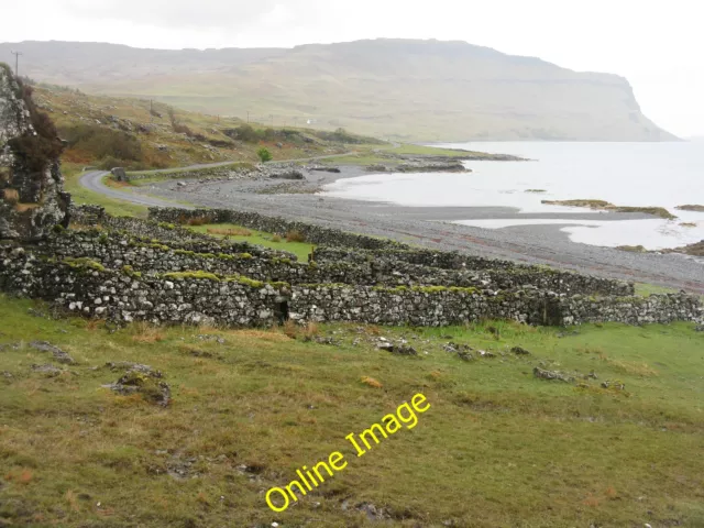 Photo 12x8 Sheep folds by Loch na Keal Rubha na Mu00f2ine/NM5037 A drama c2012