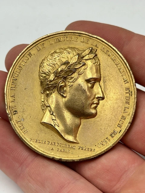 MÉDAILLE EN BRONZE centenaire Napoléon I er EUR 14,00 - FR