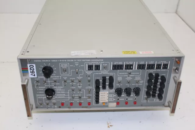 Signal Source VII 1206A TV Pattern Generator - Untested As-is