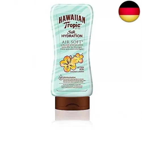 Hawaiian Tropic Silk Hydration Air Soft After Sun Lotion Coconut Papaya, 180