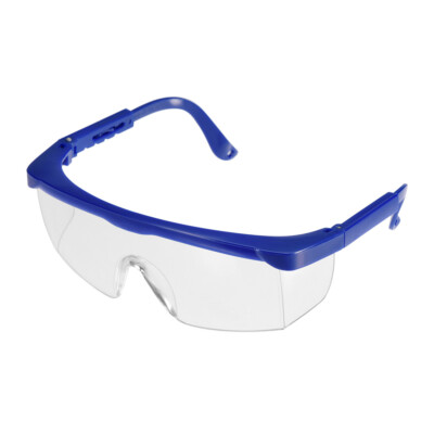 Occhiali di sicurezza Occhiali Chiaro Lente in policarbonato resistente agli urti Blu Cornici 