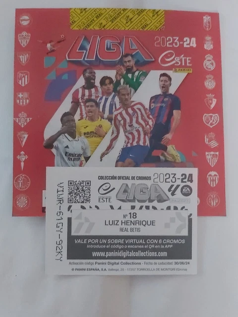 Panini Liga Este – Starter Pack 2023-24 : Album + 5 Enveloppes, Cartes LaLiga EA Sports, Couleurs Et Signautes