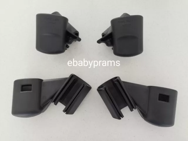 Icandy Peach 3 & 4 Front / Rear Adapters Connectors Single To Double / Blossom