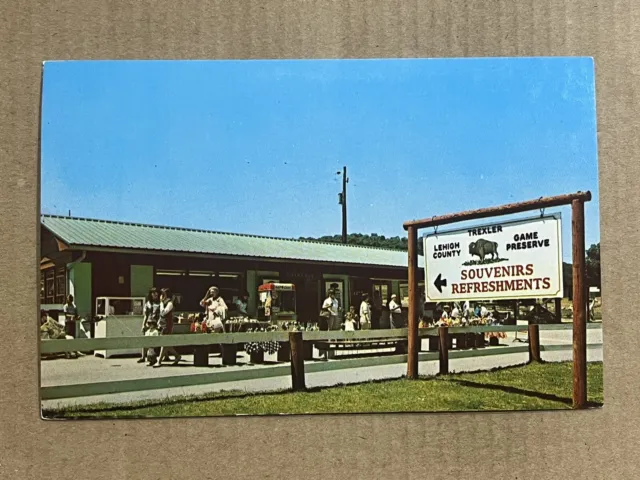 Postcard Schnecksville Pennsylvania PA Trexler Lehigh County Game Preserve