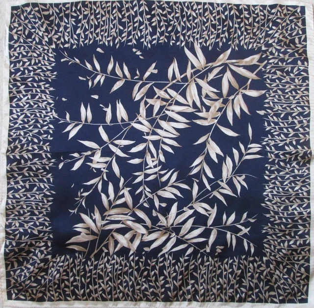 Superbe Foulard CODELLO 100% soie TBEG vintage scarf
