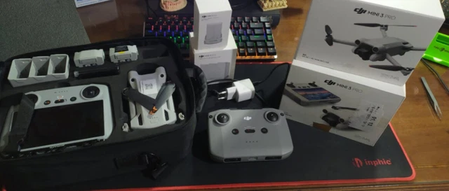 Dji mini 3 pro RC + Mod. + Dji care  + accessori